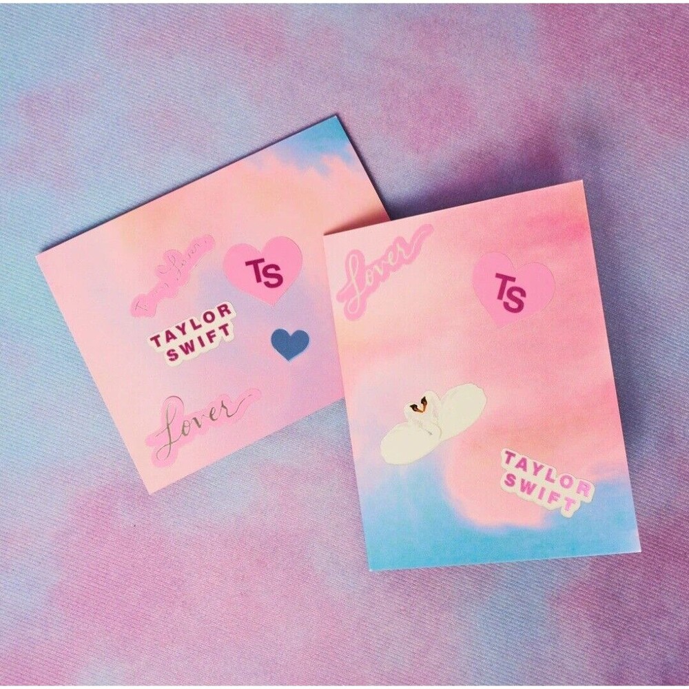 Taylor Swift Limited Edition Lover Album Valentine's Day Cards & Stickers SEALED
